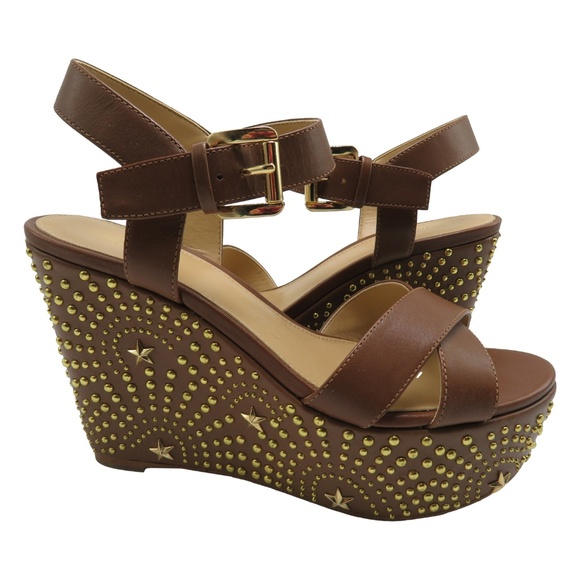 Michael Kors SIA Wedge Sandals size: 6 - Picture 1 of 5